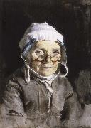 Anders Zorn Grandmother oil painting